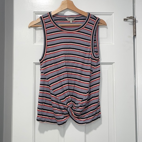Lucky Brand Twist Front Tank - Picture 1 of 3